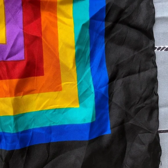 Vintage Silk Scarf - Picture 2 of 4